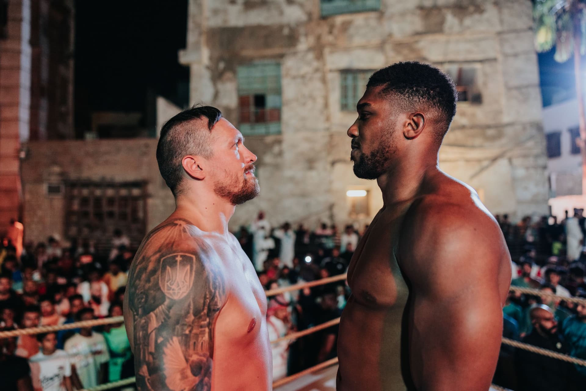 Jeddah street fight - Usyk v Joshua